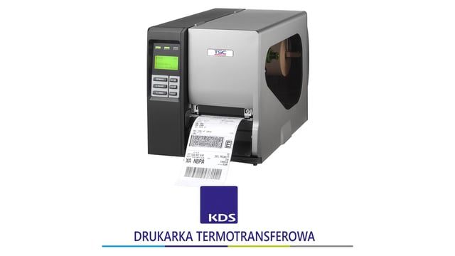 Drukarka termotransferowa. KDS. Film instruktażowy.